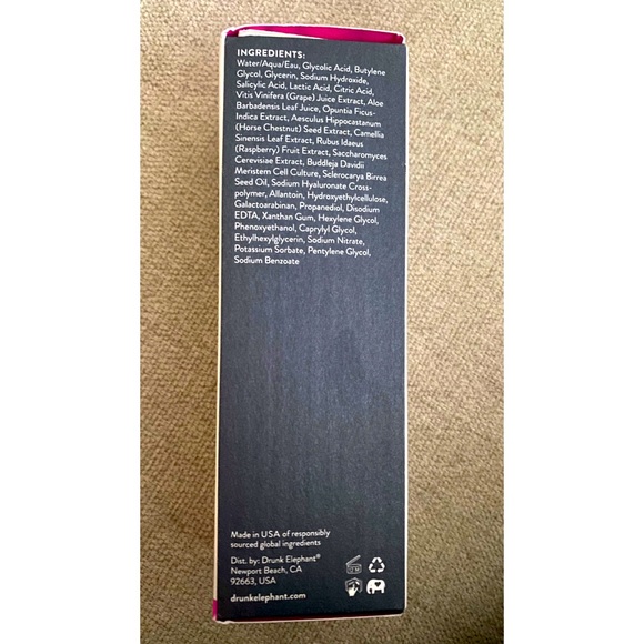 NIB Dunk Elephant T.L.C. Framboos Glycolic Night Serum 💖 - Picture 3 of 4